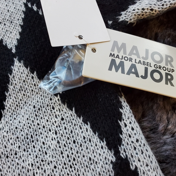 Major label plaid cardigan - Picture 4 of 5